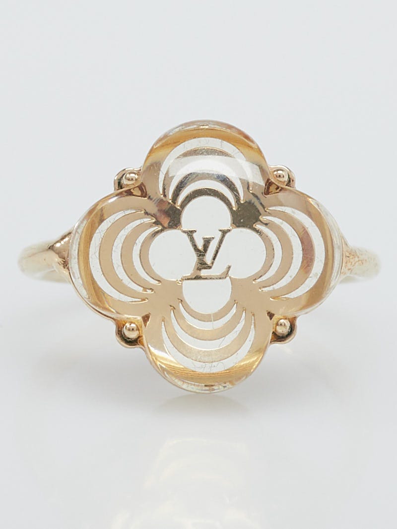 Louis Vuitton - Authenticated My LV Ring - Metal Gold for Women, Never Worn