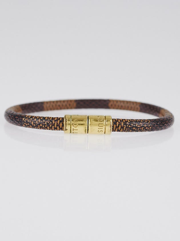 Louis Vuitton Damier Canvas Keep It Bracelet