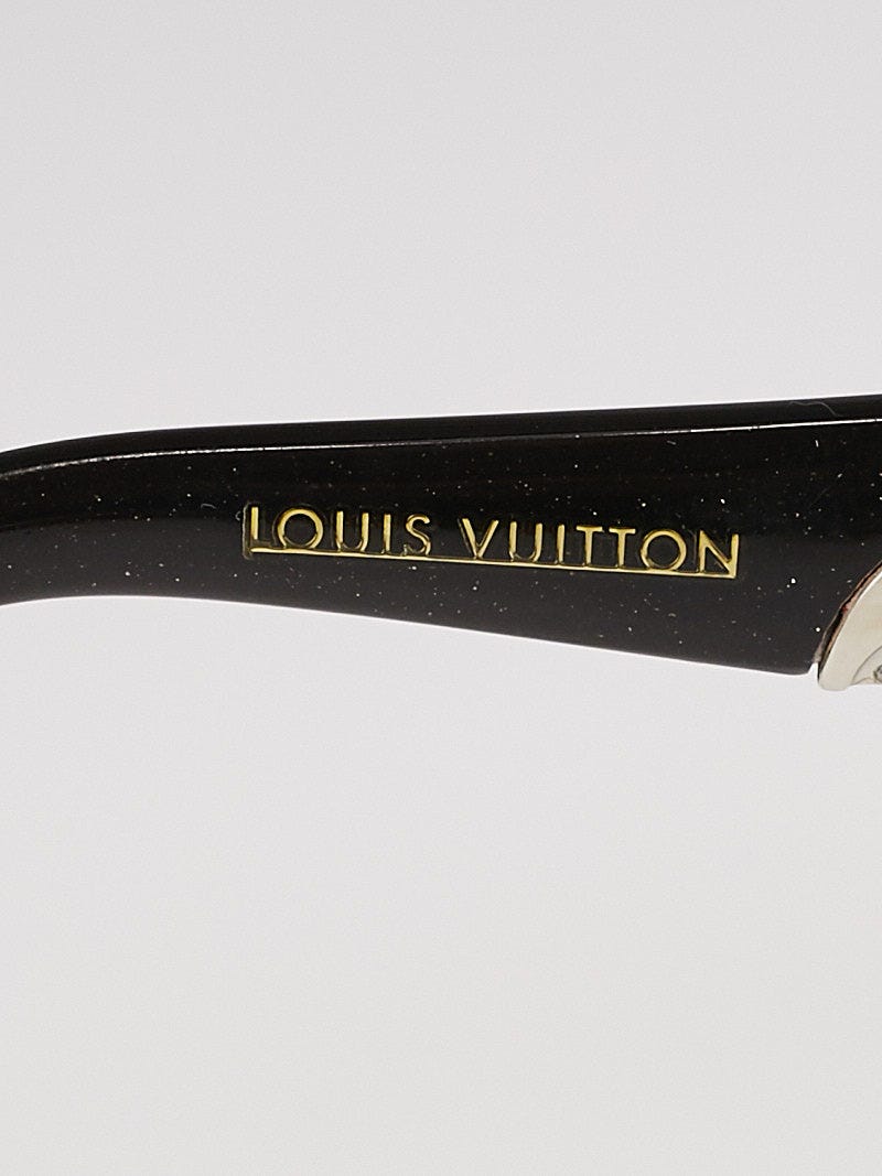 Louis Vuitton Black Speckling Acetate Frame Iris PM