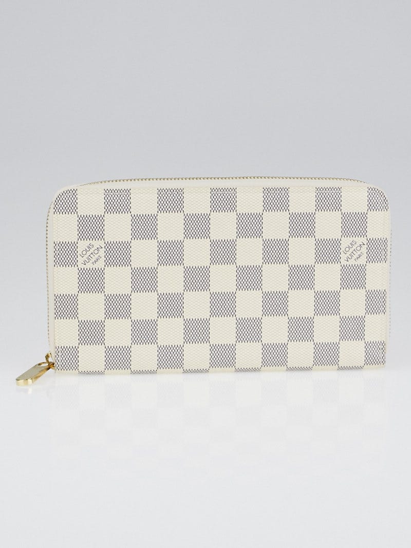 Louis Vuitton Damier Azur Canvas Pocket Organizer Wallet - Yoogi's