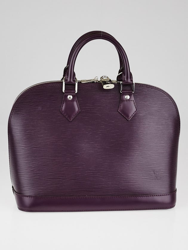 Louis Vuitton Cassis Epi Leather Alma PM Bag