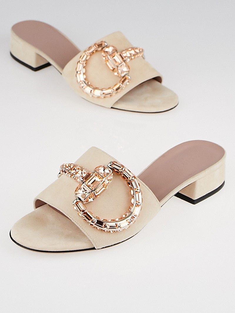 Gucci slide sandals size sales 6