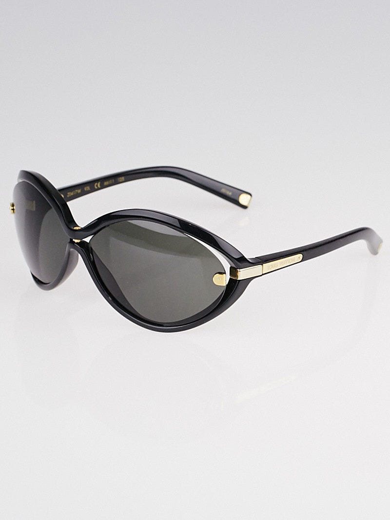 Louis Vuitton Black Acetate Frame Laurel Sunglasses Z0417W  display picture 3