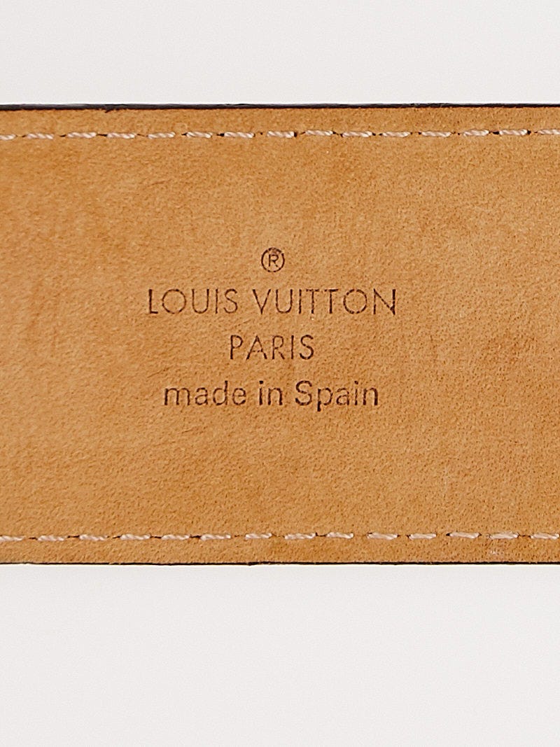 Louis Vuitton Monogram Canvas Ceinture 1904 Buckle Belt 95CM Louis Vuitton