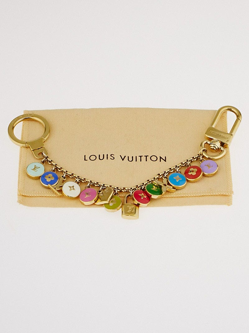 Louis Vuitton Multicolor Pastilles Key Holder and Bag Charm - Yoogi's Closet