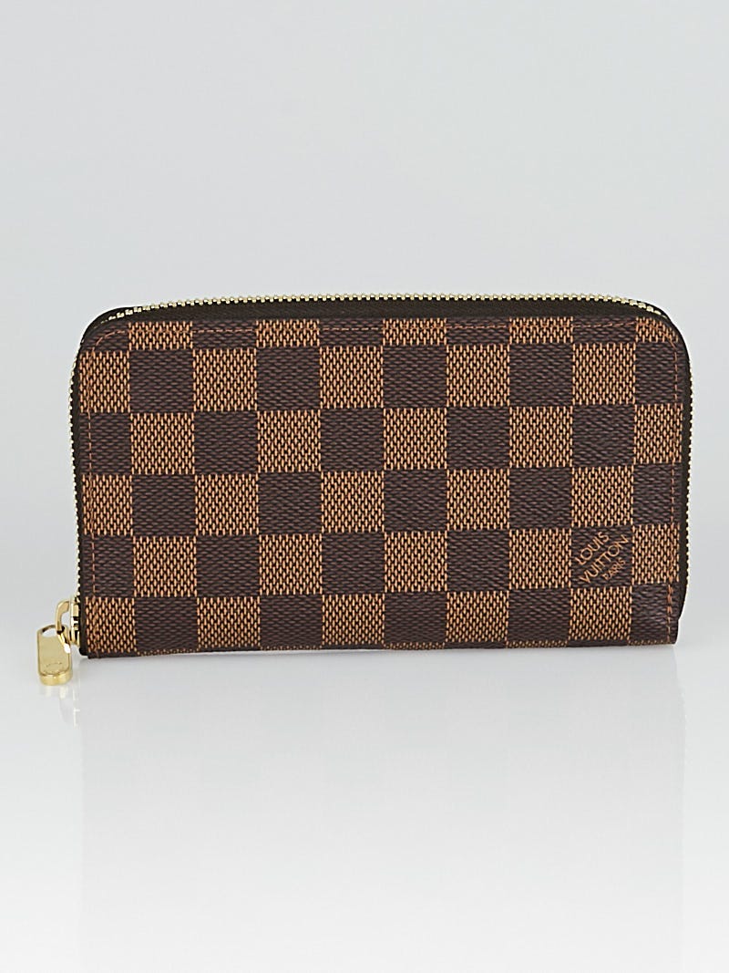 Louis Vuitton Damier Canvas Compact Zippy Wallet | Yoogi's Closet