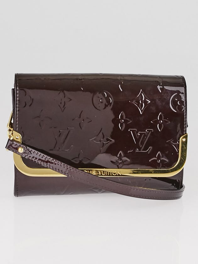 Louis Vuitton Amarante Monogram Vernis Rossmore PM Bag