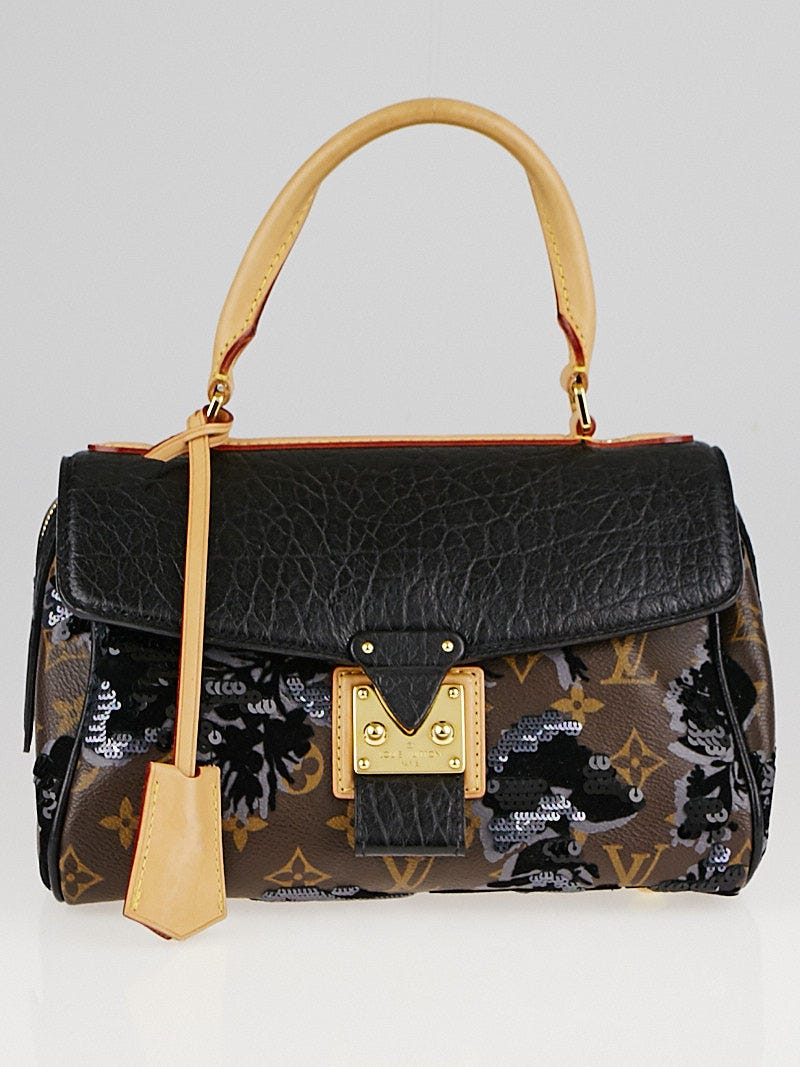 Louis Vuitton Limited Edition Fleur de Jais Carrousel Bag