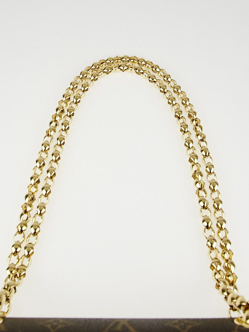 vuitton monogram chain strap