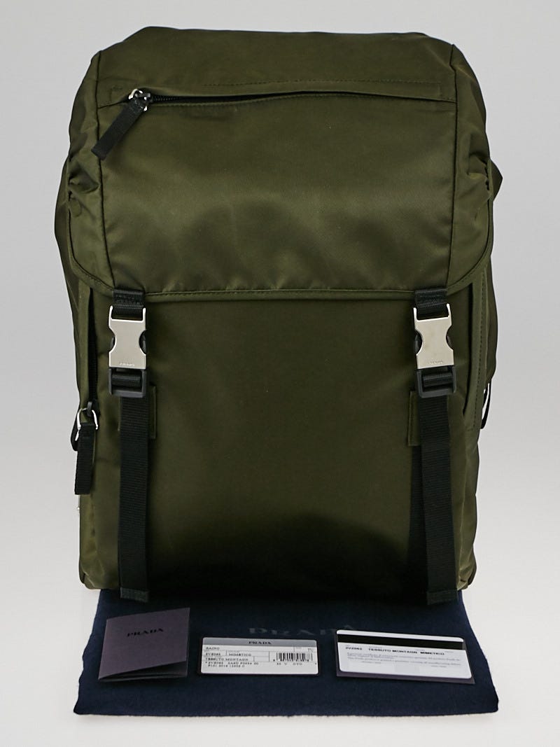 現行 美品 PRADA TESSUTO MONTAGN MIMETICO bag Prada Mimetico Tessuto Camouflage and Leather Hobo BR4586