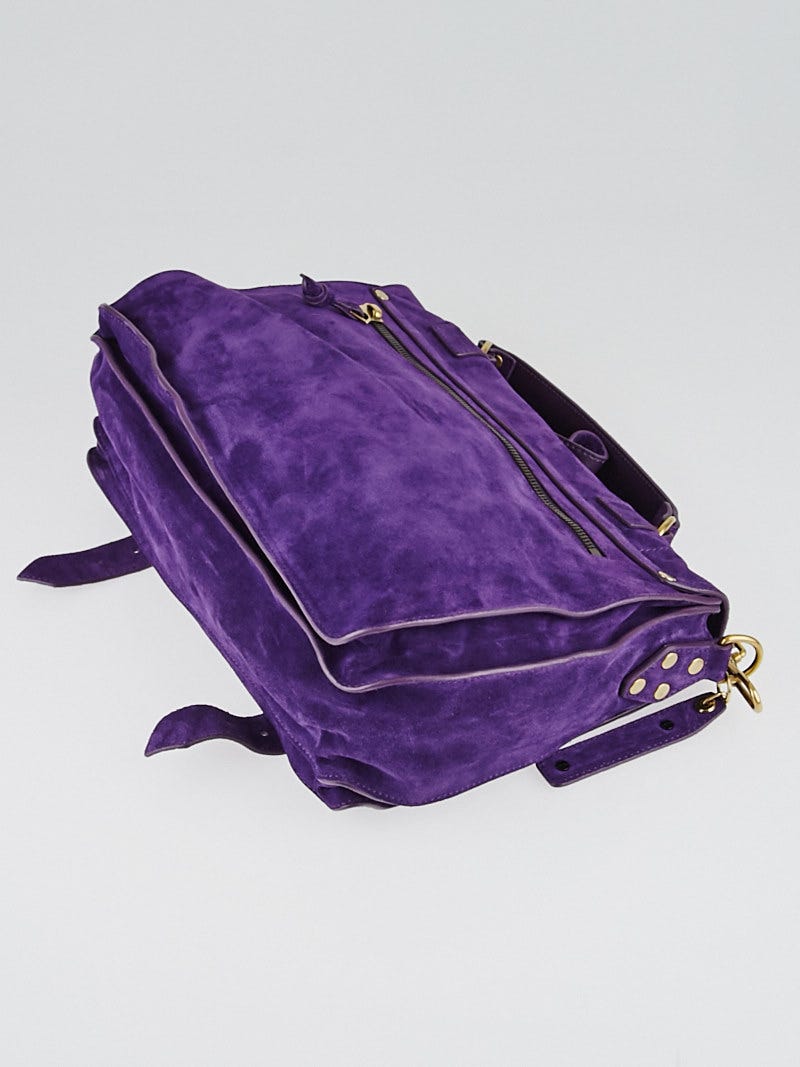 Magenta suede proenza schouler bag cheap