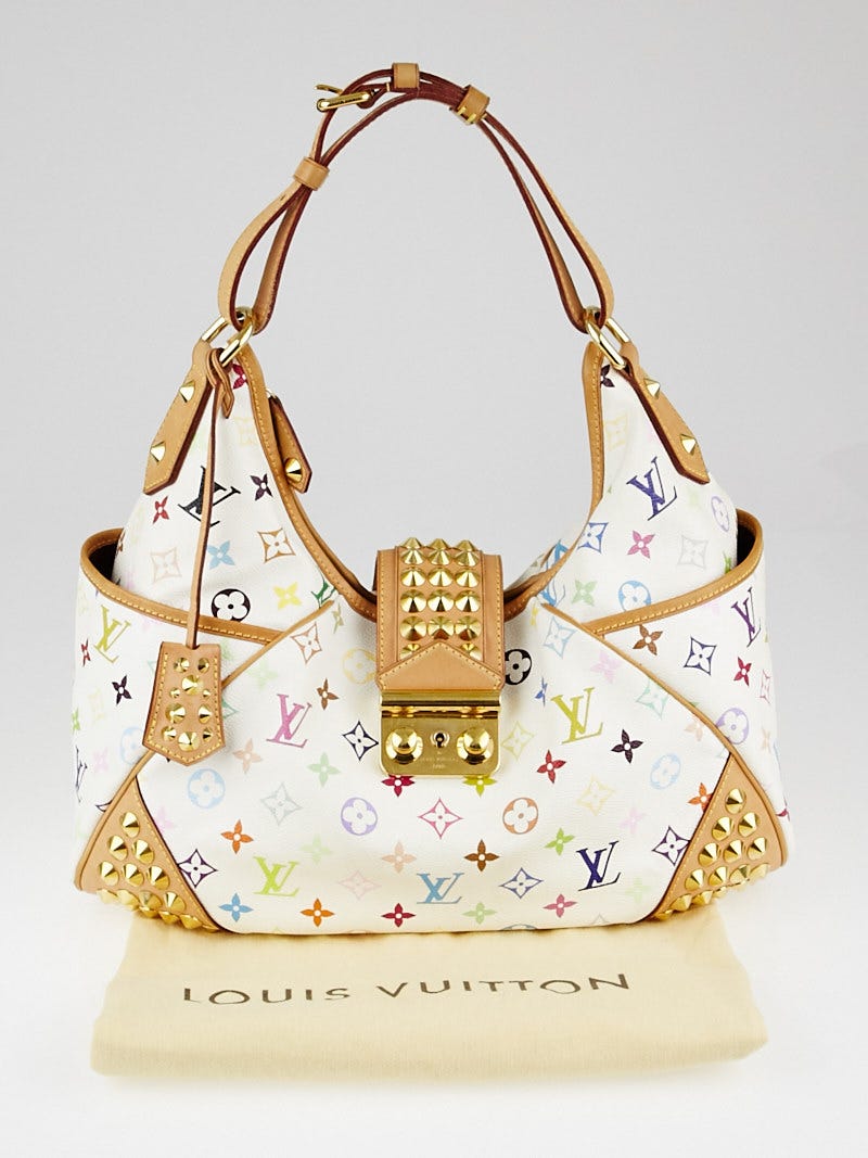 Louis Vuitton Chrissie White Multicolor Bag - ShopperBoard
