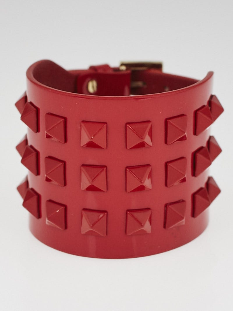 Valentino red bracelet clearance