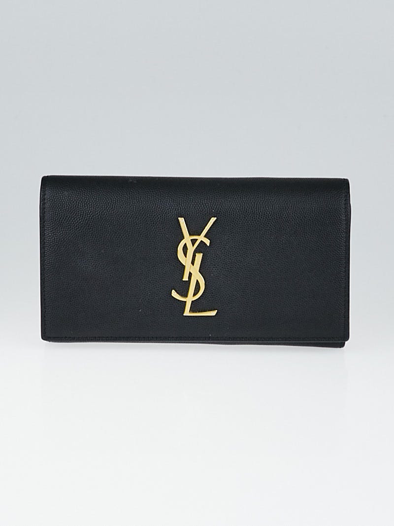 Ysl monogram large flap wallet best sale