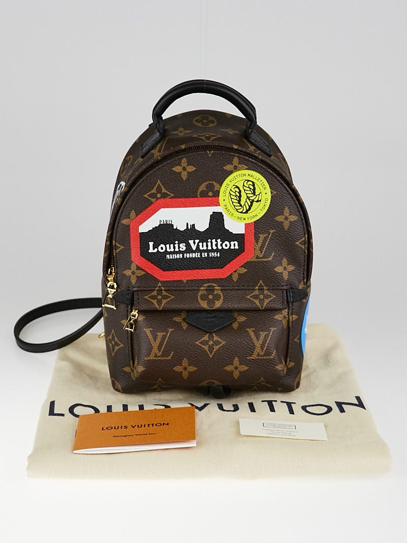 Louis Vuitton Monogram Canvas World Tour Palm Springs Backpack Mini Bag -  Yoogi's Closet