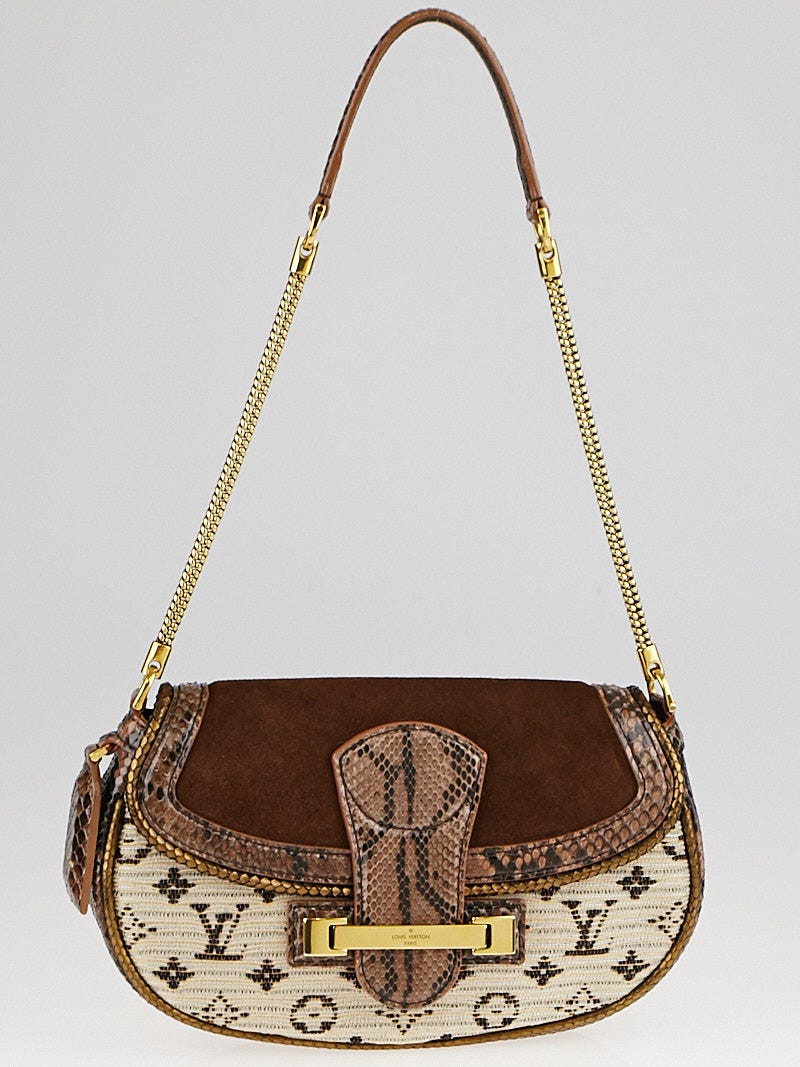Lot - #LOUIS VUITTON Empire Levant handbag in monogram canvas