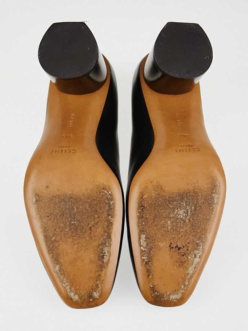セリーヌ　CELINE V NECK NAPPA pump90 新品未使用値下げ セリーヌ CELINE V NECK NAPPA pump90 新品未使用