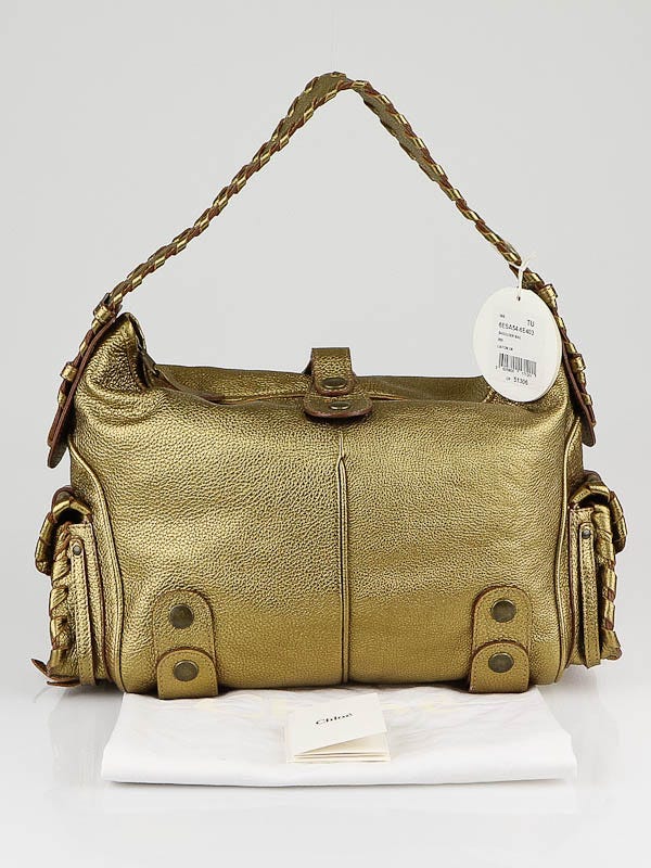 Chloe Silverado Hand Bag Leather