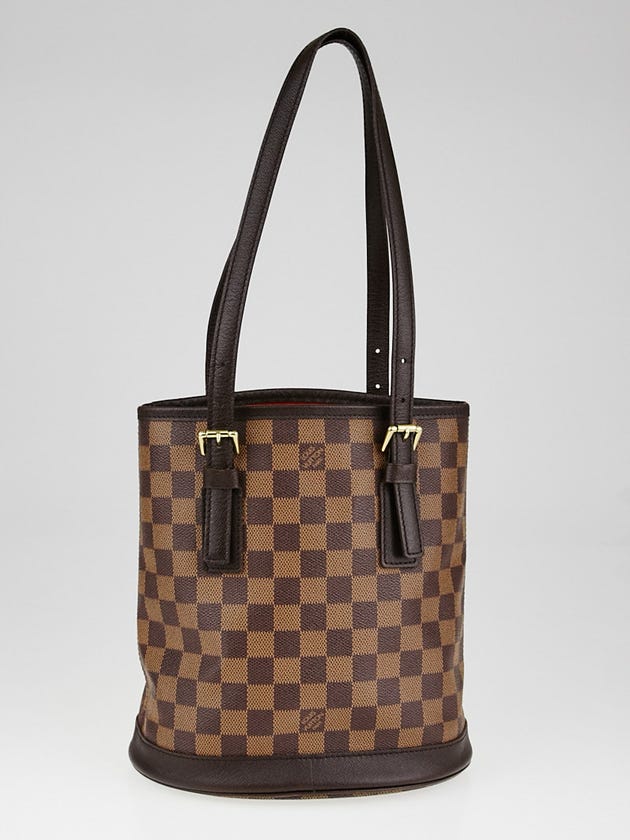 Louis Vuitton Damier Canvas Marais Bucket Bag W/O Accessories Pochette