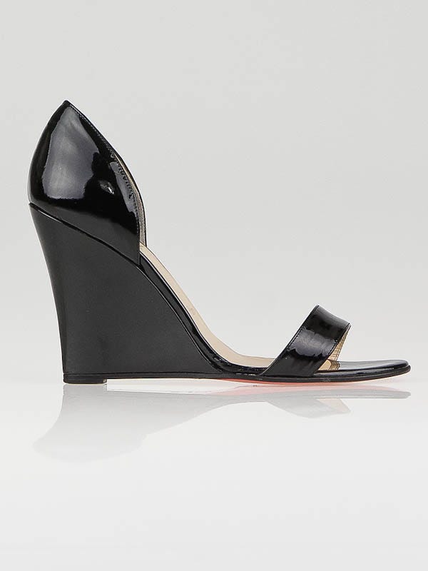 Christian Louboutin 32400049002 関税送料込 Loubi54 - Wallet on chain - Calf leather - Black and gold