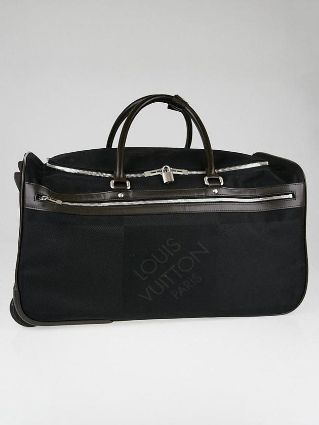 Louis Vuitton Black Damier Geant Canvas Eole 60 Rolling Luggage