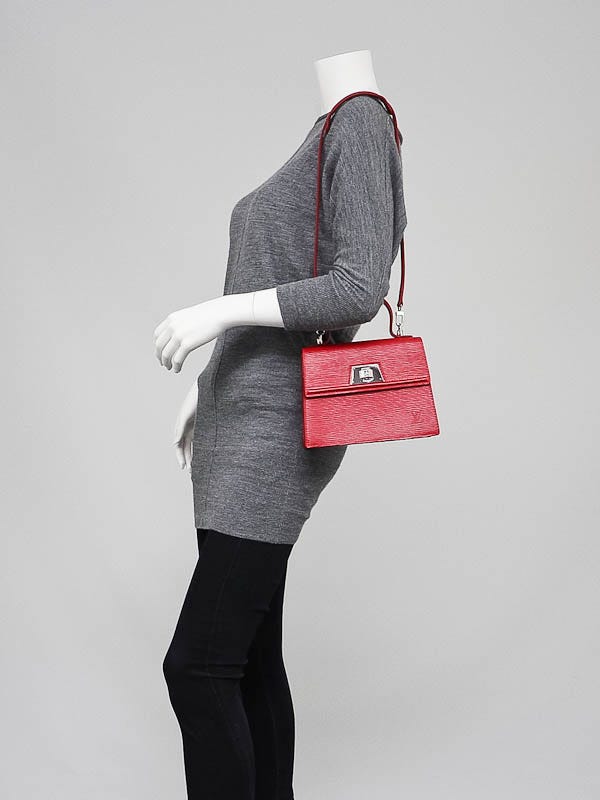 Louis Vuitton Black Epi Leather Sevigne PM Bag - Yoogi's Closet