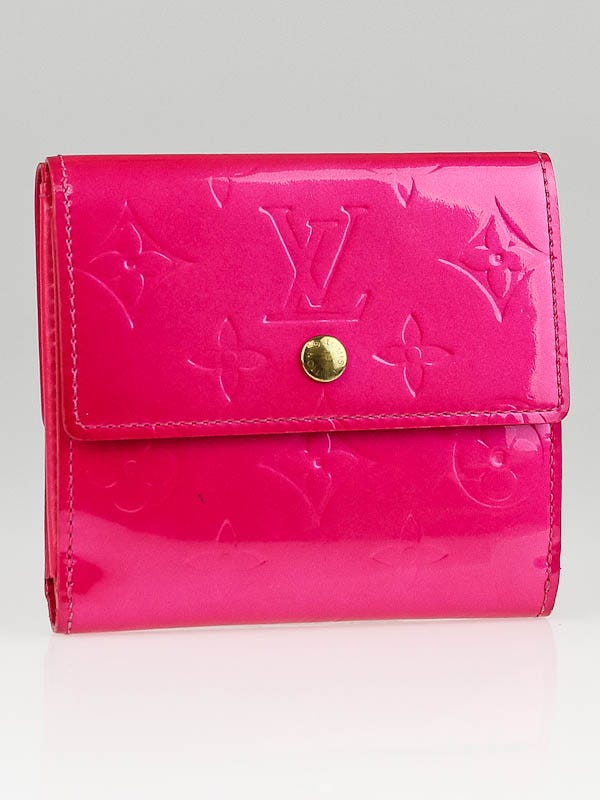 Louis Vuitton Monogram Canvas Fuchsia Card Holder - Yoogi's Closet