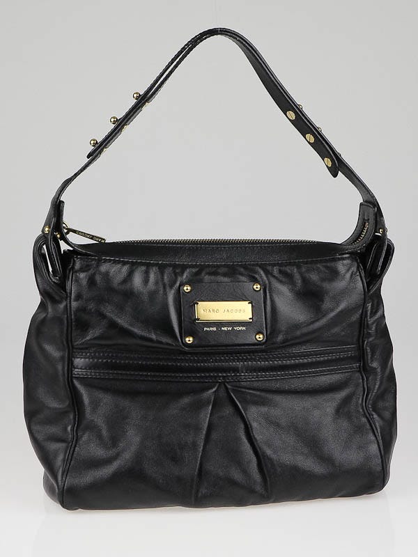 Marc Jacobs - Authenticated Handbag - Leather Black Plain for Women, Very Good Condition