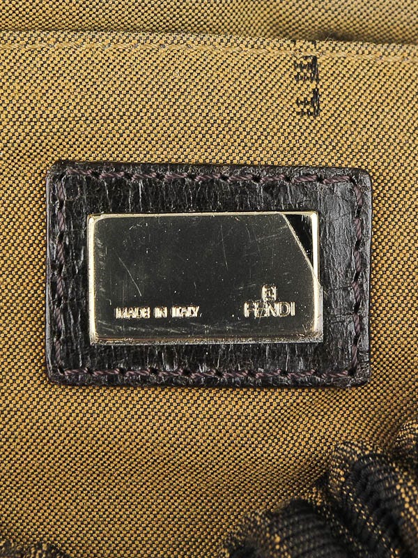Fendi Tobacco Zucca Print Small Magic Bag - 8BN143 | Yoogi's