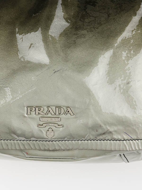 PRADA プラダ （PRADA） メッシュ サテン クラッチ ショルダー