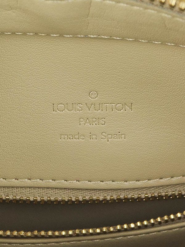 Louis Vuitton Light Blue Monogram Vernis Leather Houston Tote Bag., Lot  #19004