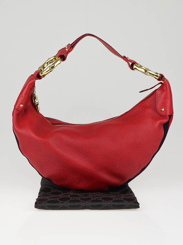 Gucci Monogram Classic Ring Hobo Bag