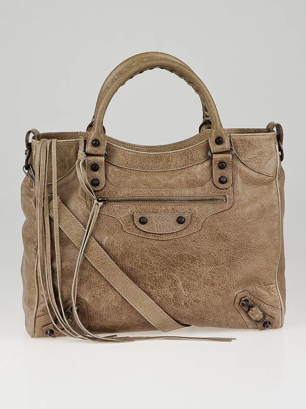 Balenciaga Seigle Lambskin Leather Velo Bag