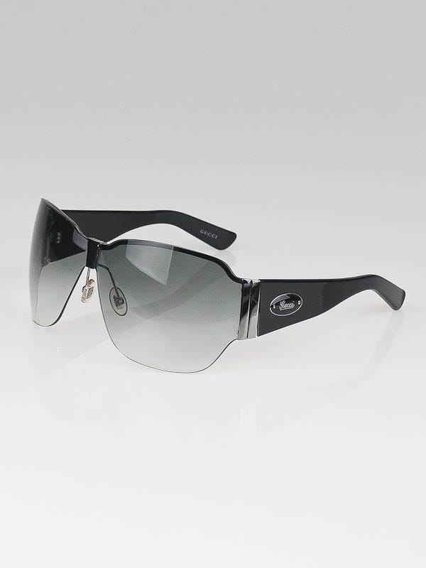 Gucci Black Frame Gradient Tint Signature Sunglasses- 2765/S