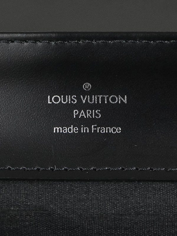 LOUIS VUITTON Bagatelle shoulder bag in black epi lea…