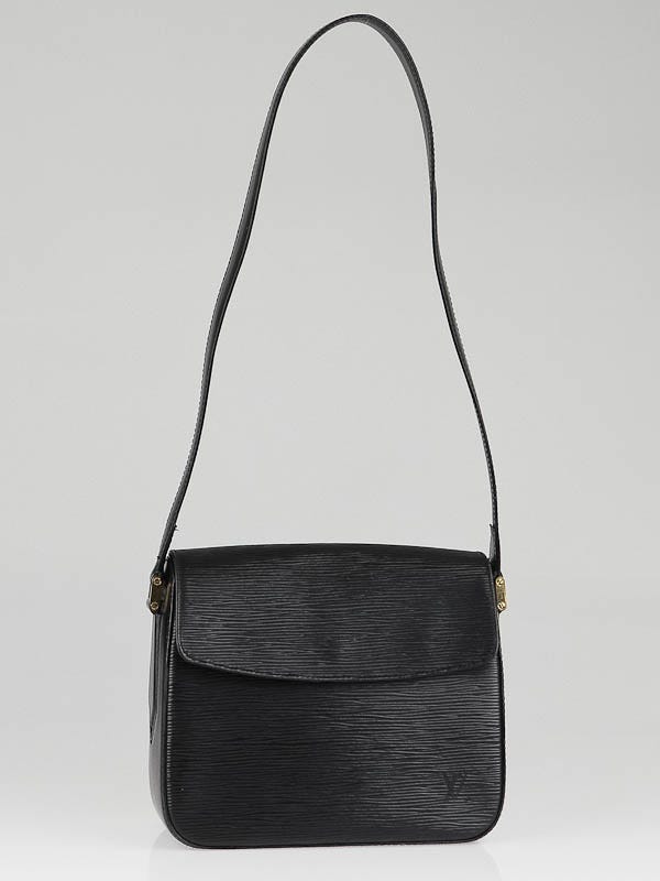 Louis Vuitton Black Epi Leather Buci Shoulder Bag