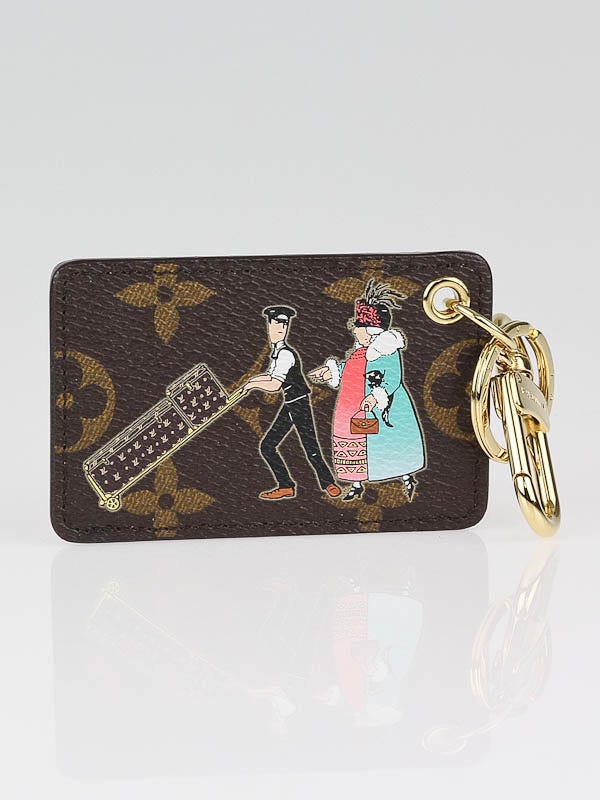 Louis Vuitton Limited Edition Monogram Canvas Illustre Key Ring/Bag Charm
