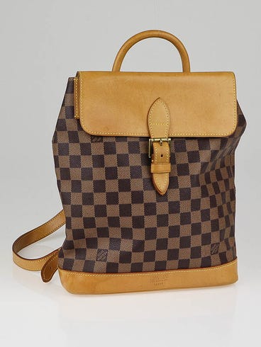 Louis Vuitton Limited Edition Centenaire Damier Canvas Soho Backpack Bag | Yoogi's Closet Louis Vuitton Limited Edition Centenaire Damier Canvas Soho Backpack Bag | Yoogi's Closet