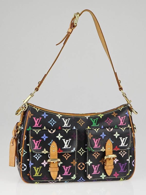 Louis Vuitton Black Monogram Multiclolore Lodge GM Bag