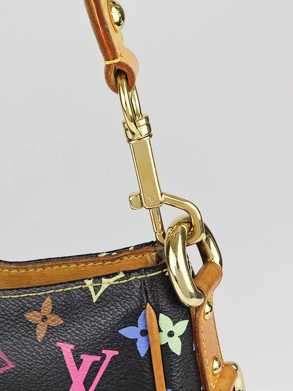 Louis Vuitton Black Monogram Multicolore Lodge GM Bag - Yoogi's Closet