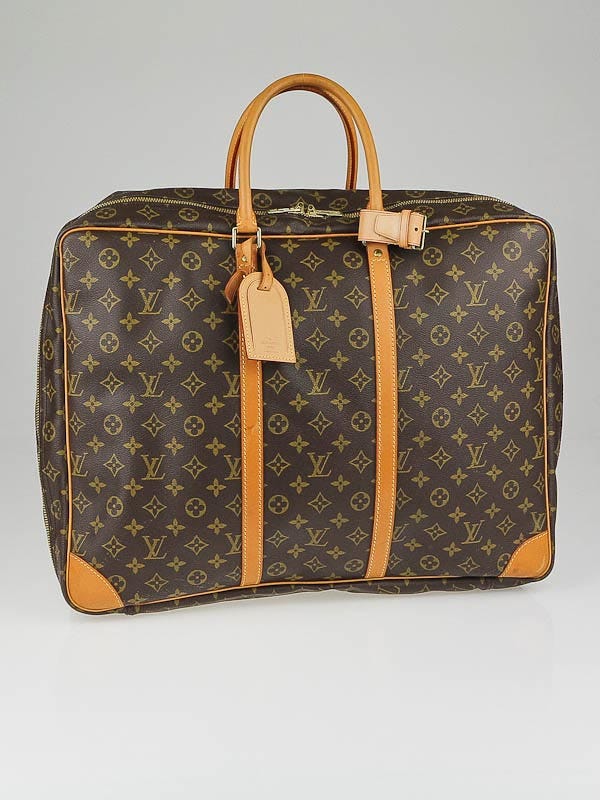 LOUIS VUITTON Sirius 50 Monogram Canvas Suitcase Travel Bag Brown
