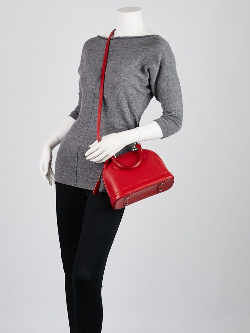 Louis Vuitton Carmin Epi Leather Alma BB Bag - Yoogi's Closet