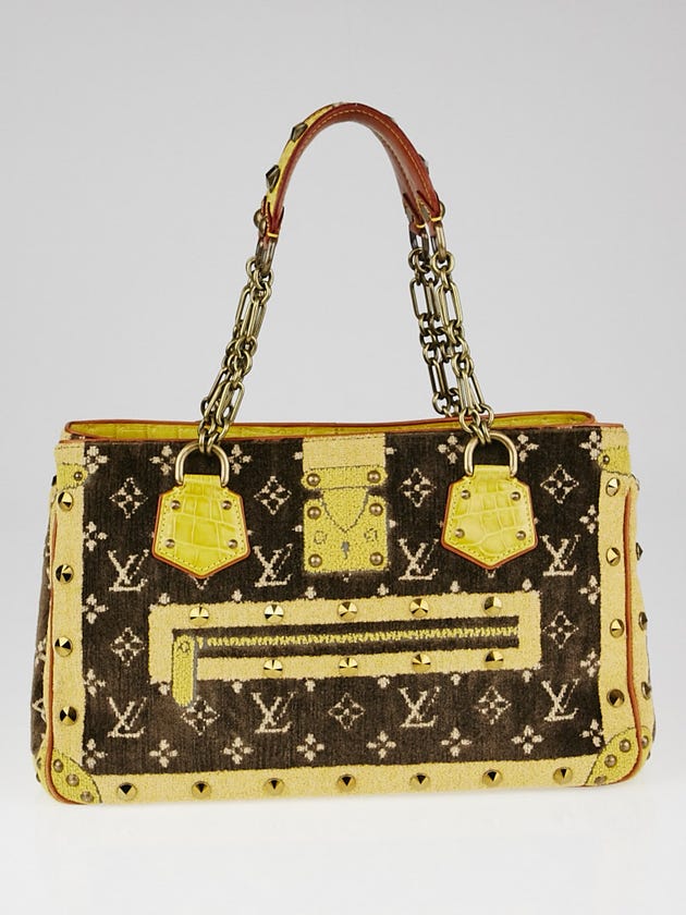 Louis Vuitton Limited Edition Monogram Trompe L'Oeil Le Fabuleux Tote Bag