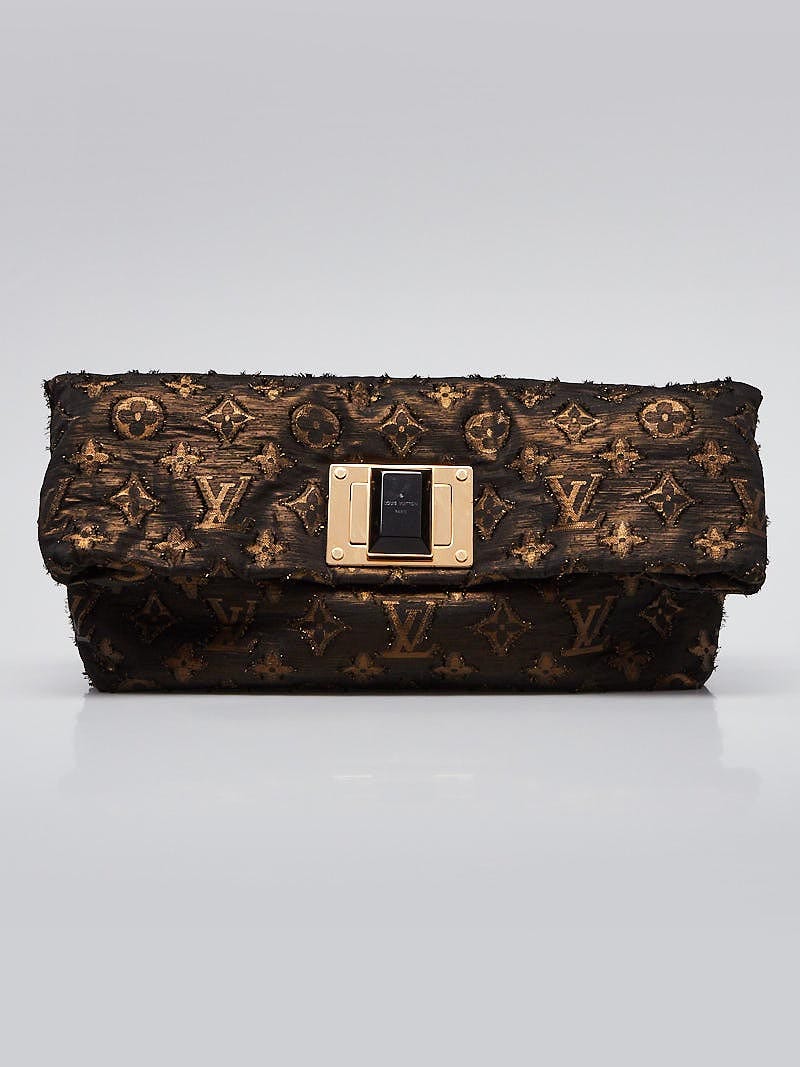 Louis Vuitton Lurex Monogram Altair Clutch - Black Clutches, Handbags -  LOU785449