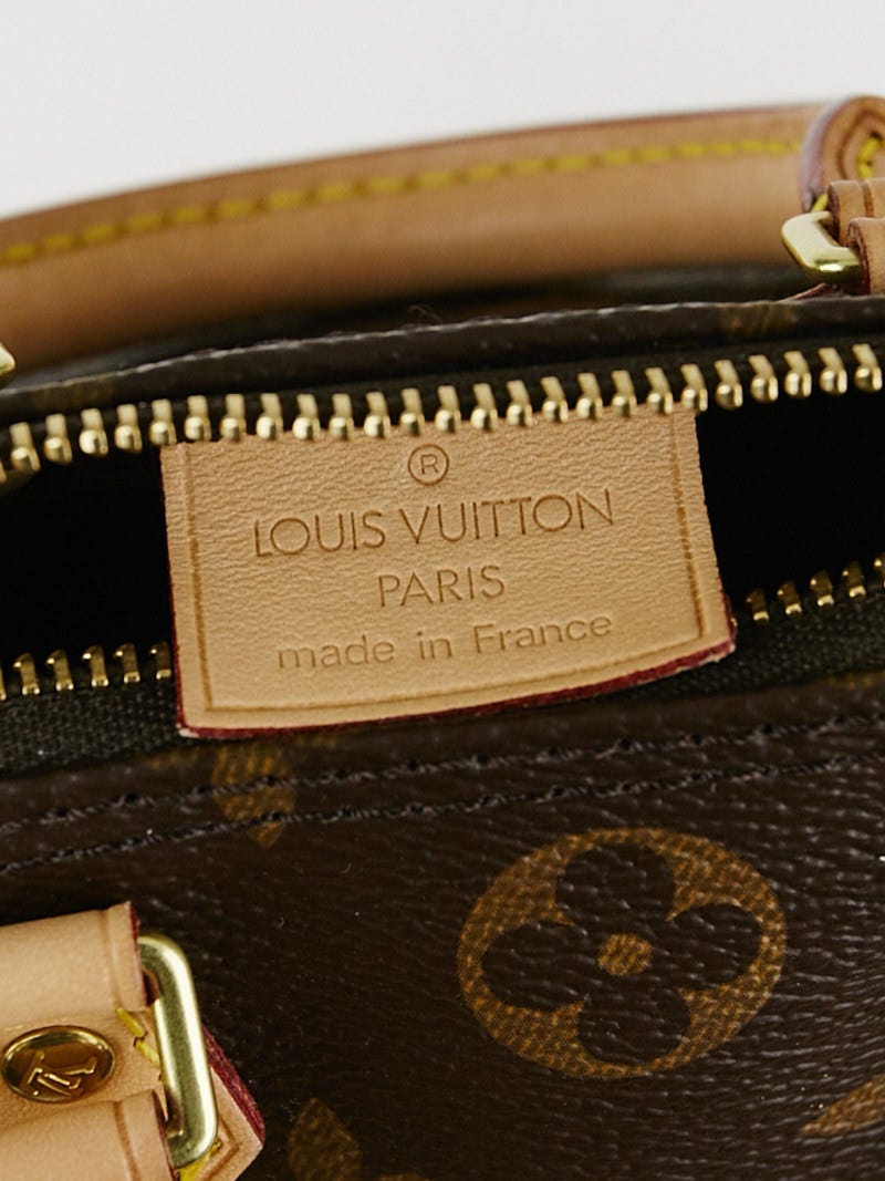 Louis Vuitton NANO SPEEDY Fake VS Real