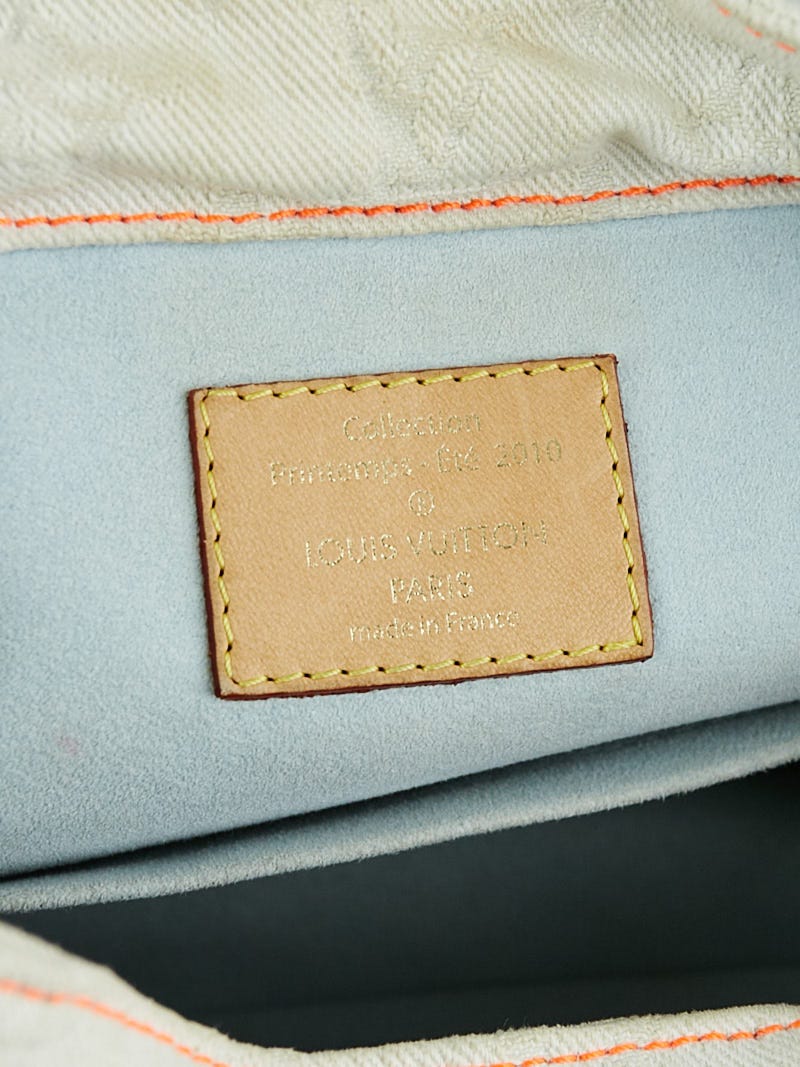Louis Vuitton Limited Edition Blue Denim Monogram Denim Sunlight Bag -  Yoogi's Closet