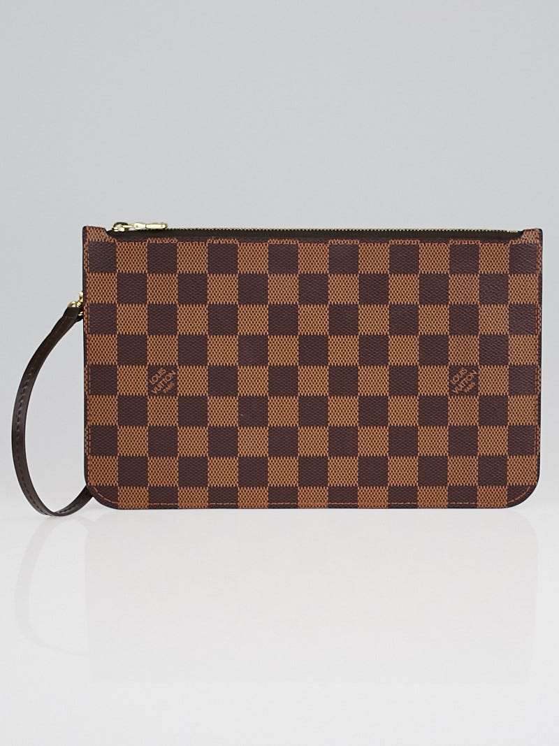 Louis Vuitton Neverfull Pochette Wristlet Pouch Bag