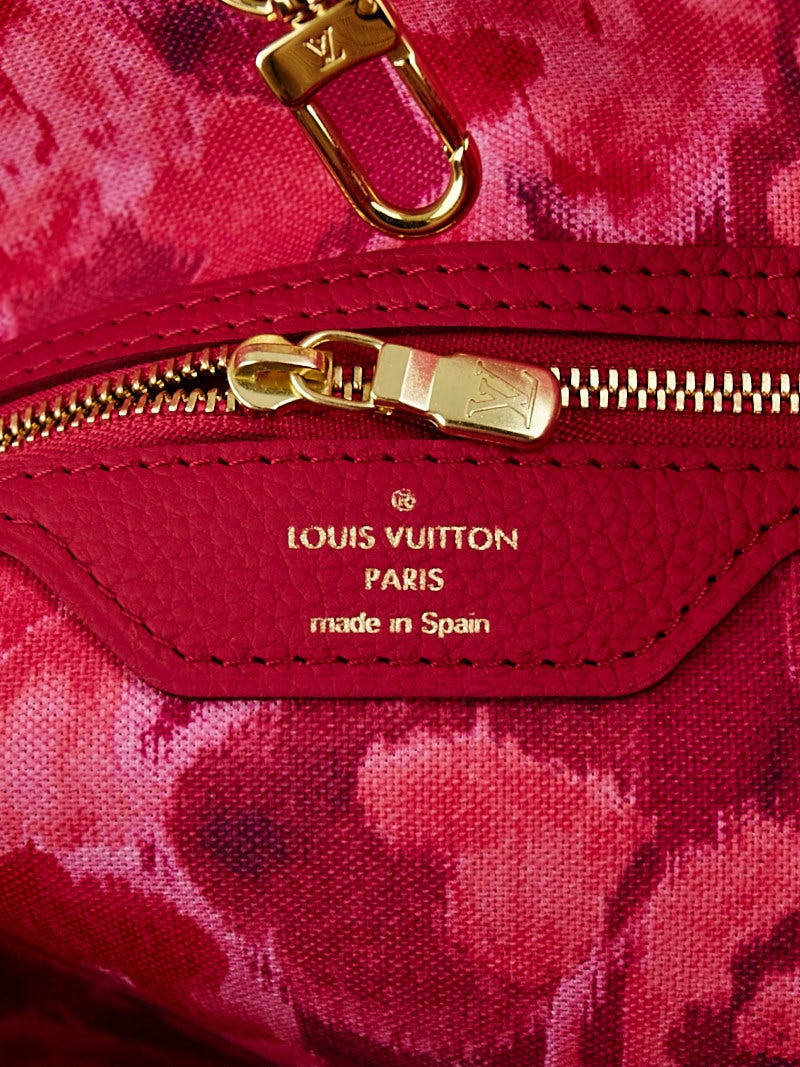 Louis Vuitton, Bags, Louis Vuitton Authentic Ikat Flower Pink Neverfull  Mm Ltd Edition Tote Gi233