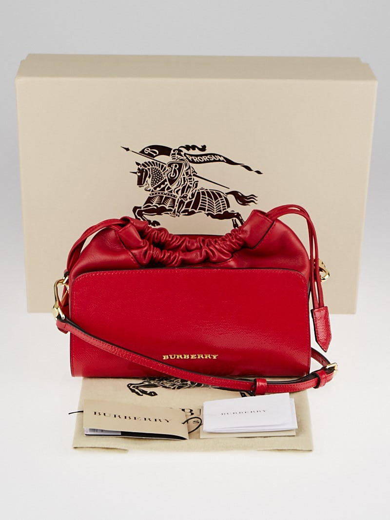 Burberry Bright Rose Patent Leather Mini Dinton Crossbody Bag - Yoogi's  Closet