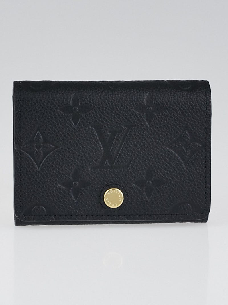 Louis Vuitton Empreinte Noir Business Card Holder